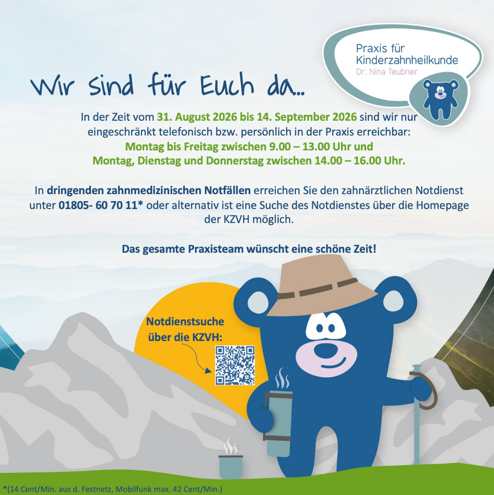 Urlaub September 2026